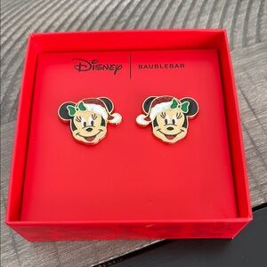 BaubleBar Green and Red Minnie Mouse Jewelry